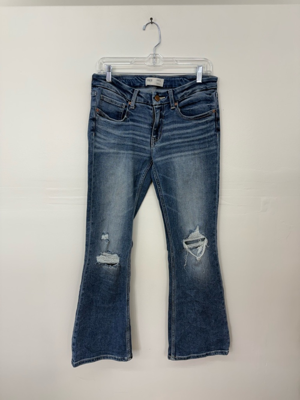 BKE Stella Slim Fit Low Rise Bootcut Jeans Z23
